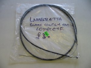 Lambretta Clutch cable complete new LE00202 - Click Image to Close